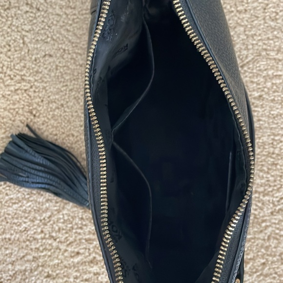 Michael Kors Black Leather Shoulder Bag - Picture 14 of 16